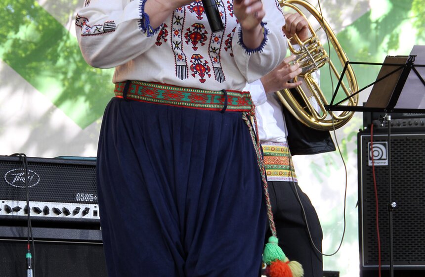 В столице прошел Международный фестиваль шагающих оркестров 14 фото