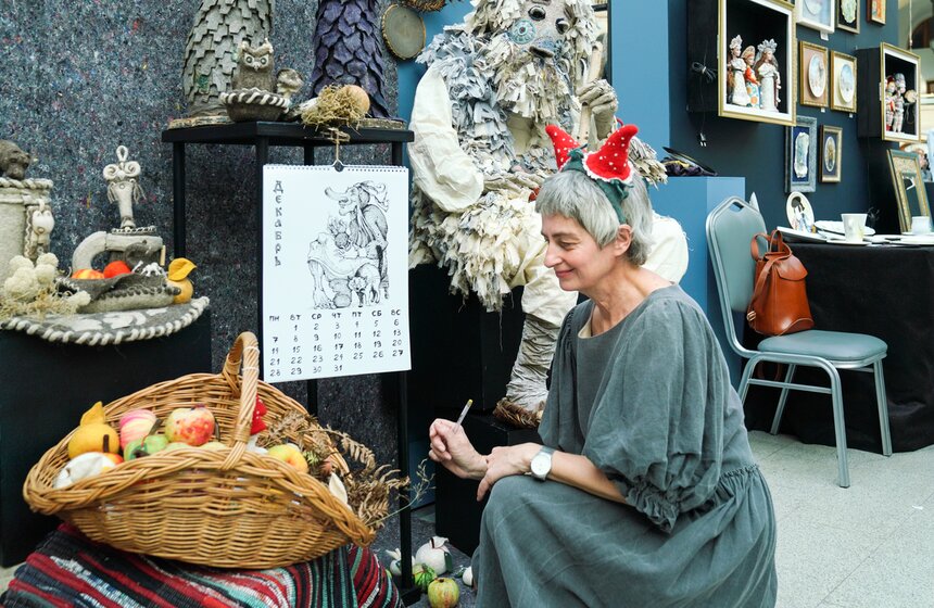 В Гостином Дворе в Москве открылась выставка "Искусство куклы" 35 фото