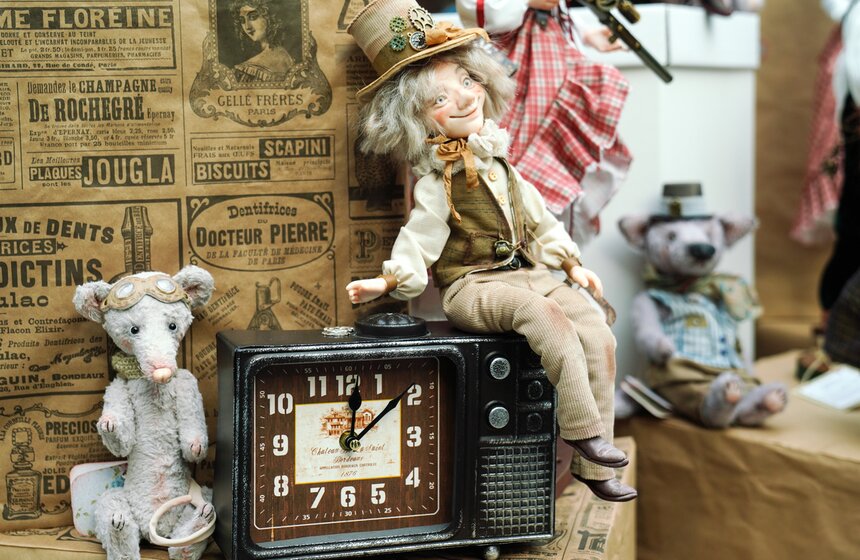 В Гостином Дворе в Москве открылась выставка "Искусство куклы" 4 фото