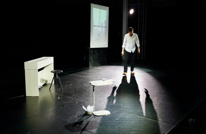 Премьера спектакля "НЕвербатиМЫ" состоялась в пространстве "Арт-платформа" в Москве 4 фото