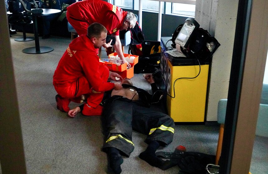 Соревнования по скоростному подъему "Движение вверх" прошли в Москве 14 фото