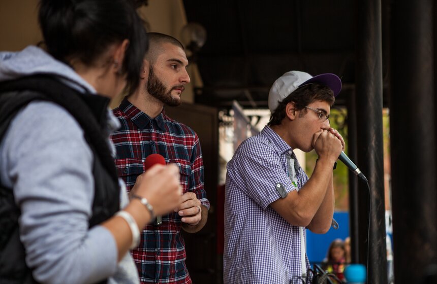 Фестиваль граффити в университете "Синергия" 11 фото