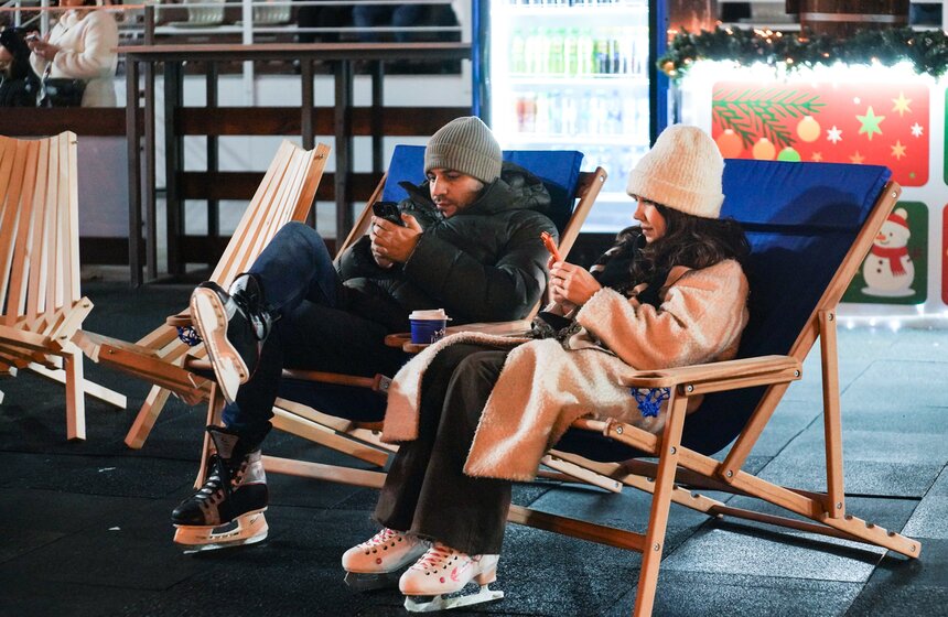 Торжественное открытие катка состоялось на ВДНХ 5 фото