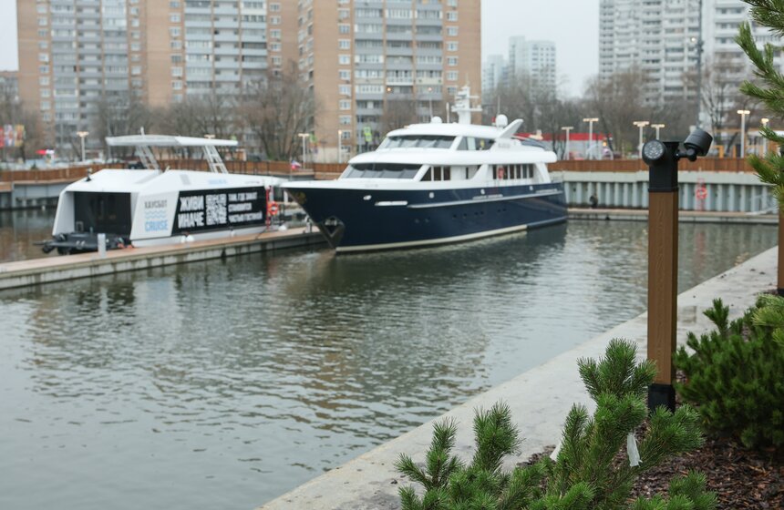 Верфь для строительства инновационных электросудов открыли в Нагатинском Затоне 31 фото