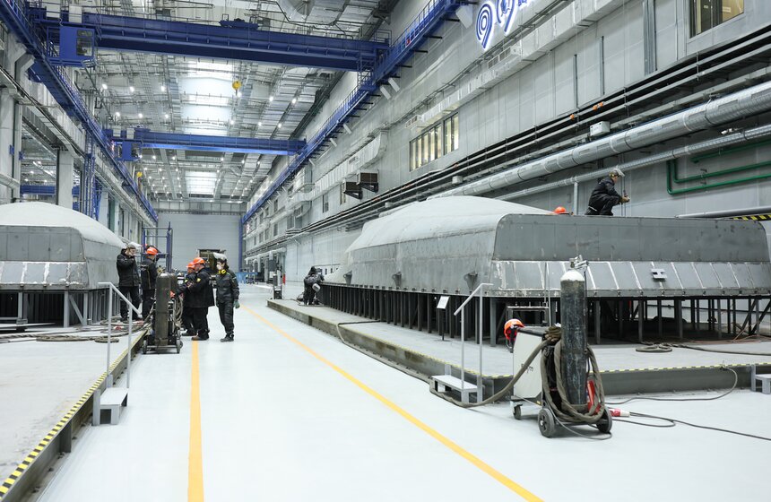 Верфь для строительства инновационных электросудов открыли в Нагатинском Затоне 11 фото