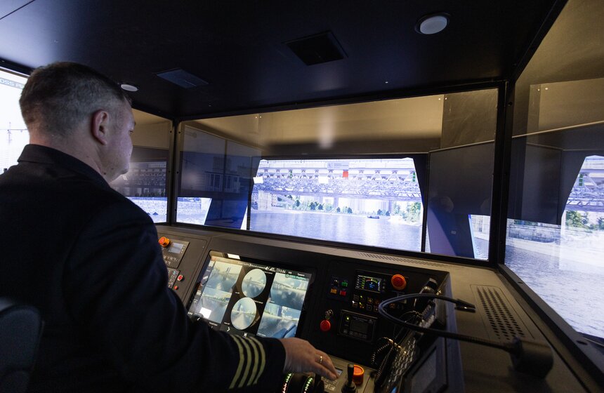 Верфь для строительства инновационных электросудов открыли в Нагатинском Затоне 30 фото