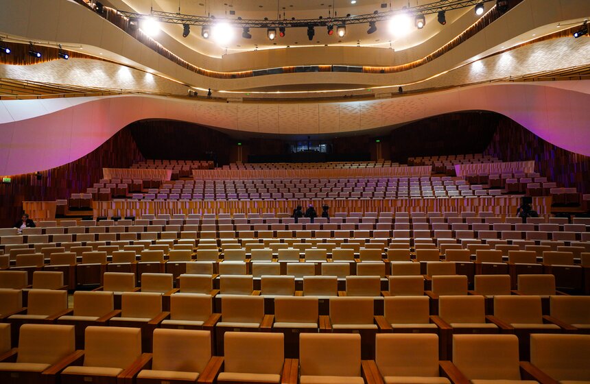 Пресс-тур к открытию IV Зимнего музыкального фестиваля "Зарядье" прошел в Москве 18 фото