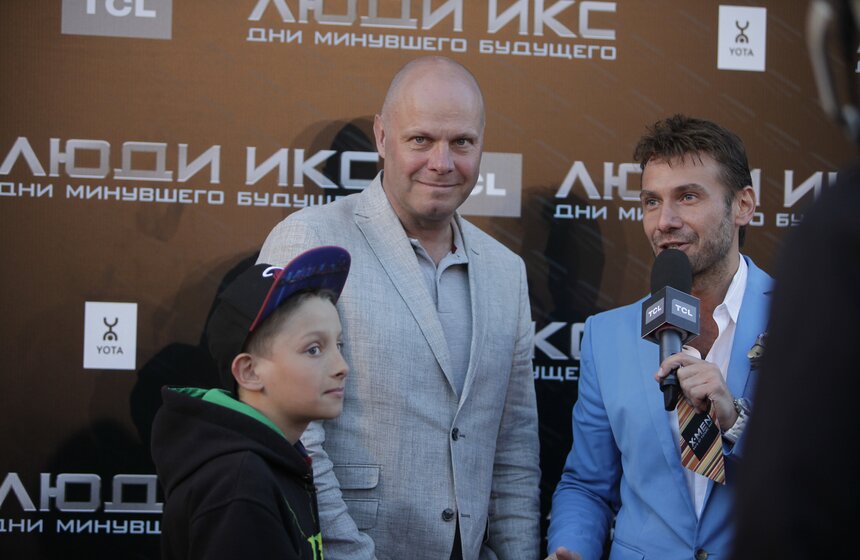 Майкл Фассбендер представил новых "Людей Икс" в Москве 23 фото