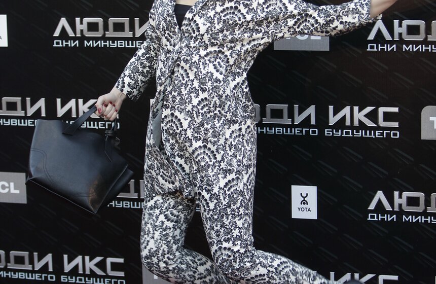 Майкл Фассбендер представил новых "Людей Икс" в Москве 14 фото