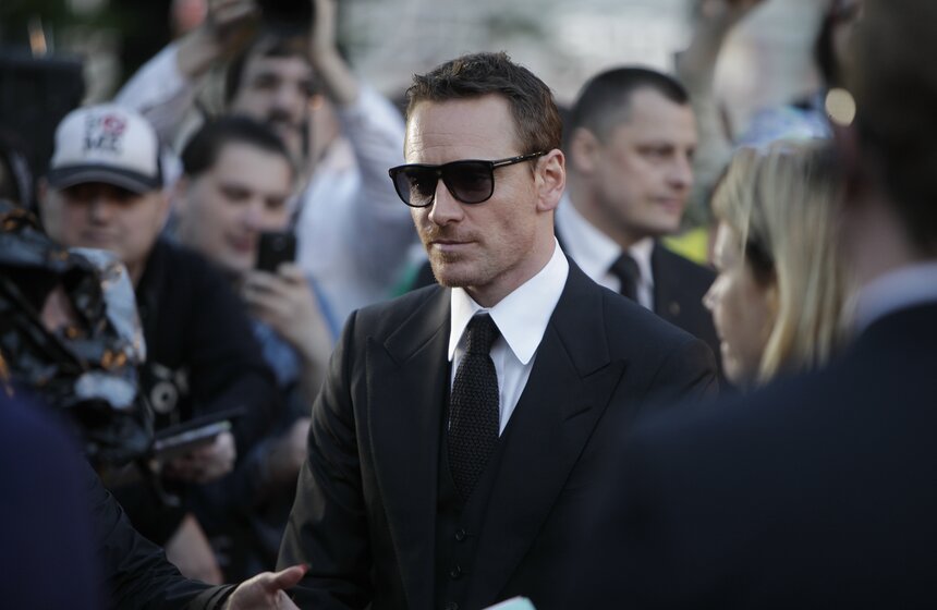 Майкл Фассбендер представил новых "Людей Икс" в Москве 29 фото