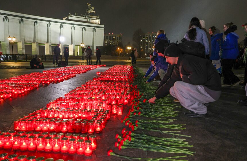 В Москве прошли акции памяти, посвященные Дню Неизвестного Солдата 23 фото