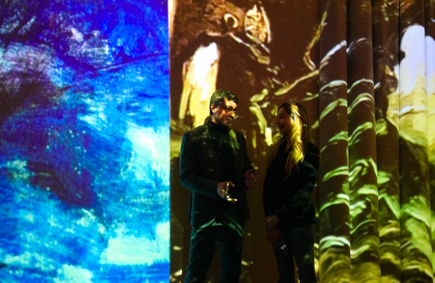 Мультимедийная выставка "Быть Ван Гогом" открылась на ВДНХ 9 фото