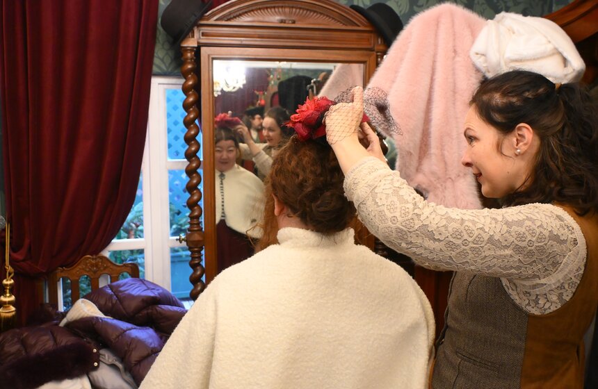 Две интерактивные зоны открылись на Манежной площади в рамках фестиваля "Усадьбы Москвы" 14 фото