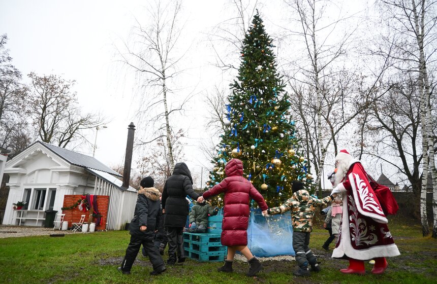 Гостям "Городской фермы" на ВДНХ рассказали о новогодней программе и новых обитателях 25 фото