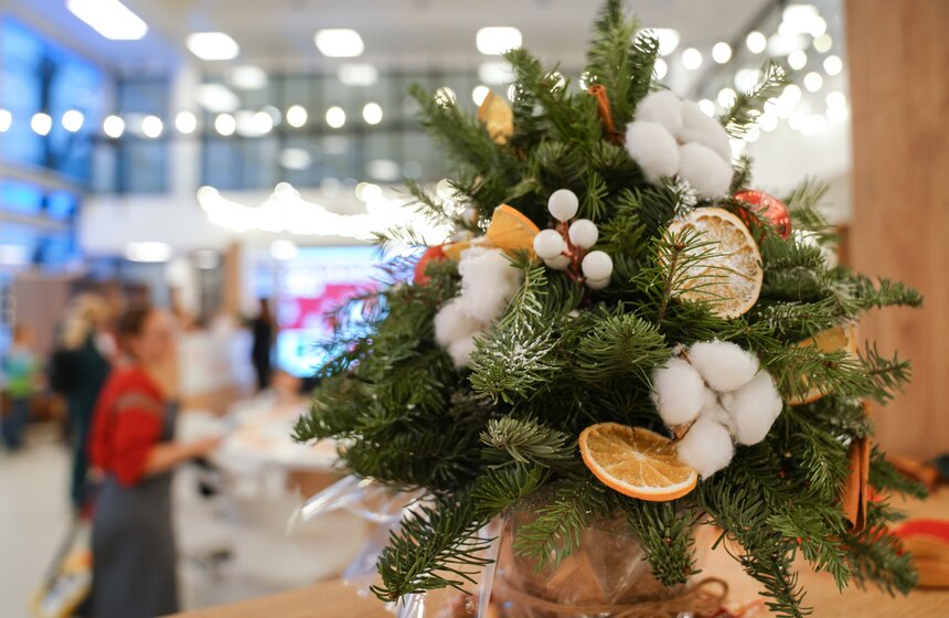 Площадка проекта "Зима в Москве" открылась на Воробьевых горах 17 фото