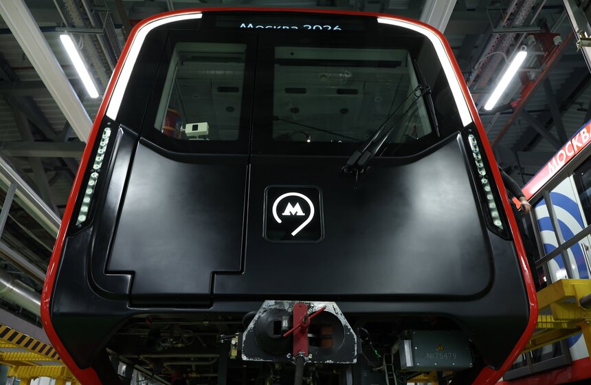 На Замоскворецкую линию метро вышел состав серии "Москва-2026" 13 фото