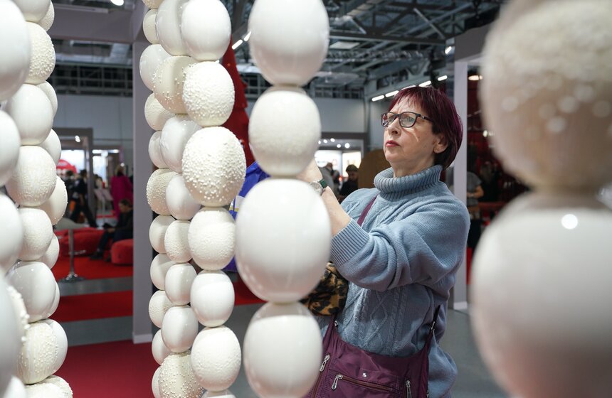 На ВДНХ прошла VII Московская неделя интерьера и дизайна 28 фото