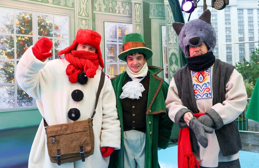 Фестиваль "Путешествие в Рождество" открылся в Москве 17 фото