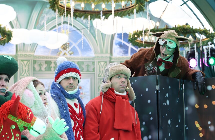 Фестиваль "Путешествие в Рождество" открылся в Москве 30 фото