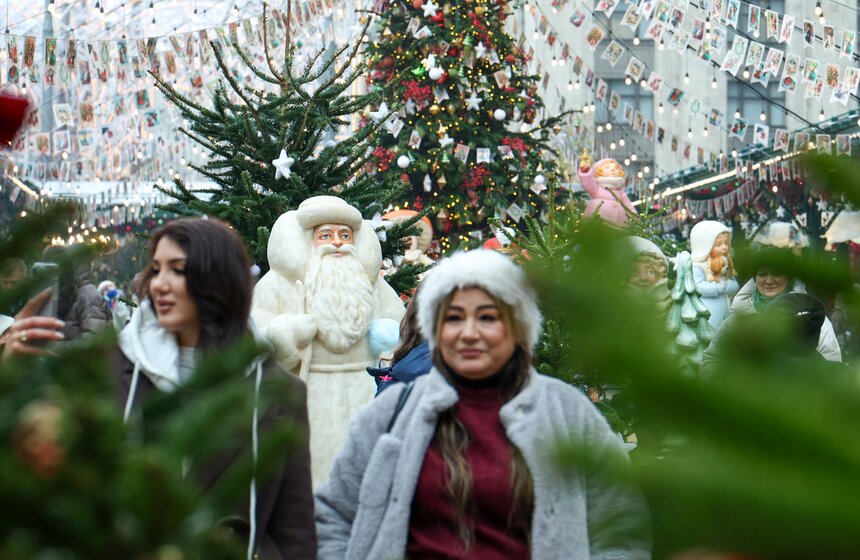 Фестиваль "Путешествие в Рождество" открылся в Москве 25 фото