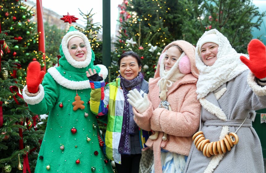 Фестиваль "Путешествие в Рождество" открылся в Москве 15 фото