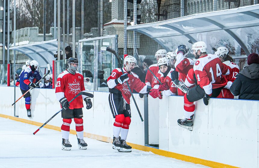 Благотворительный хоккейный матч в поддержку участников СВО прошел в Москве 18 фото