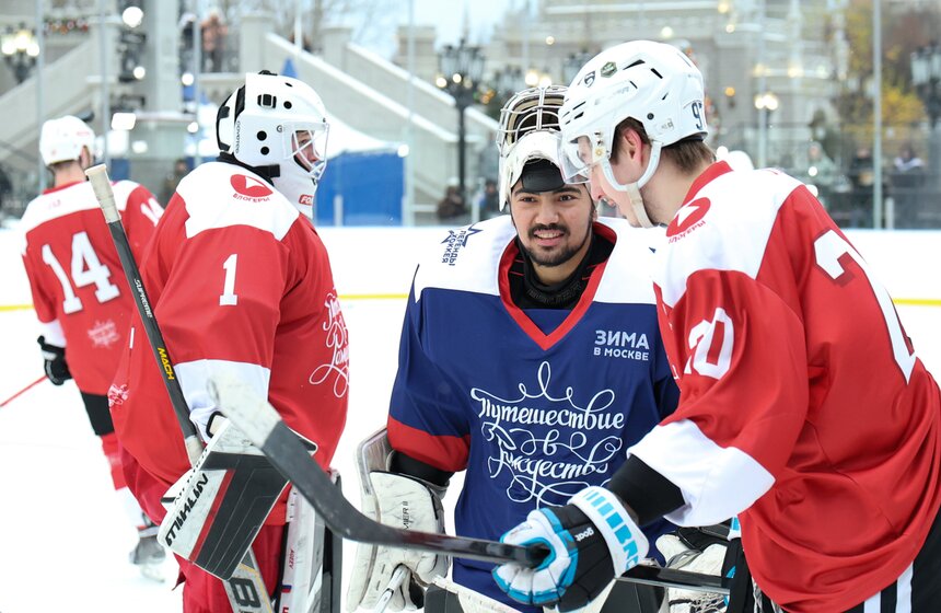 Благотворительный хоккейный матч в поддержку участников СВО прошел в Москве 5 фото