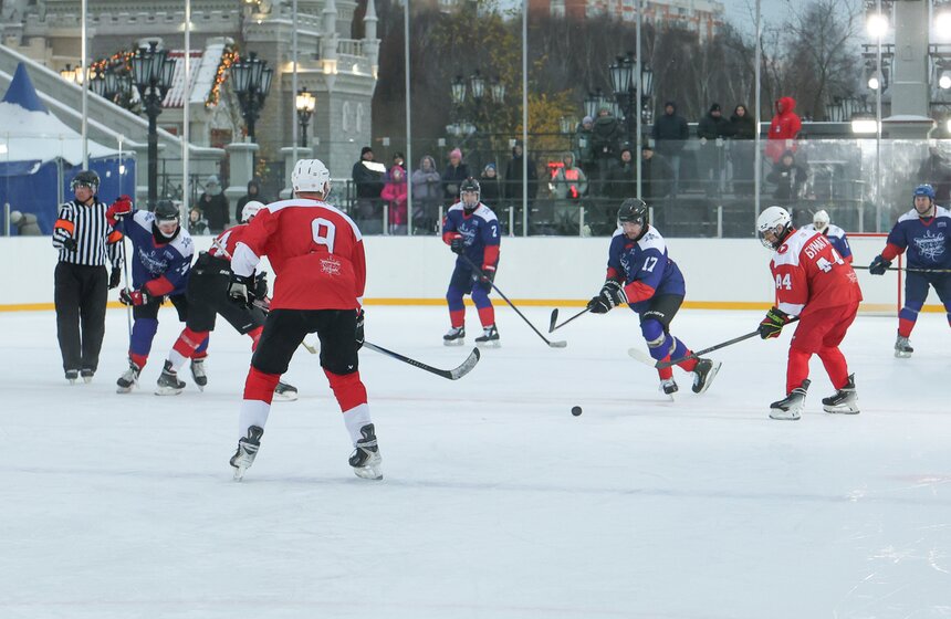 Благотворительный хоккейный матч в поддержку участников СВО прошел в Москве 23 фото