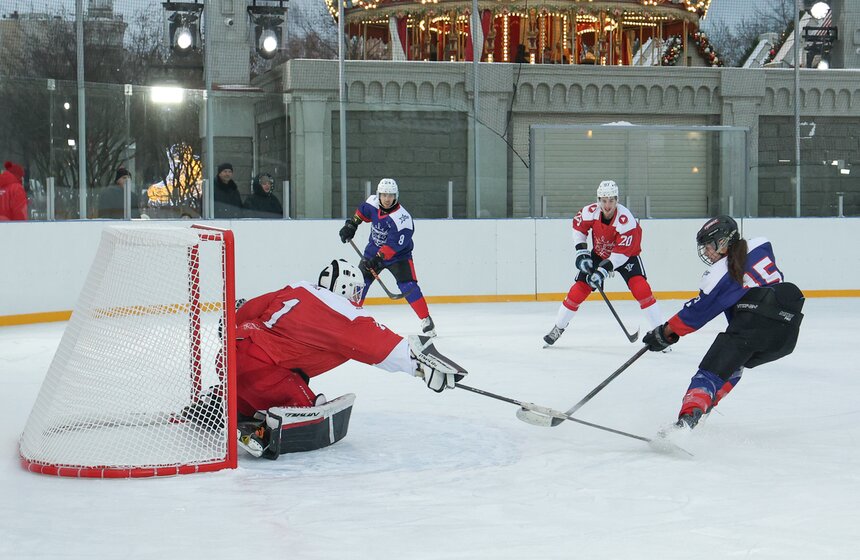 Благотворительный хоккейный матч в поддержку участников СВО прошел в Москве 27 фото