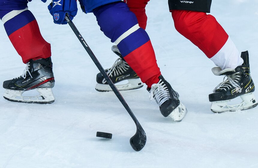 Благотворительный хоккейный матч в поддержку участников СВО прошел в Москве 14 фото