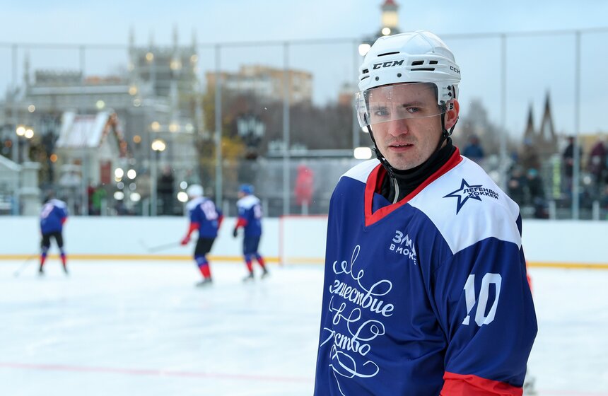 Благотворительный хоккейный матч в поддержку участников СВО прошел в Москве 6 фото