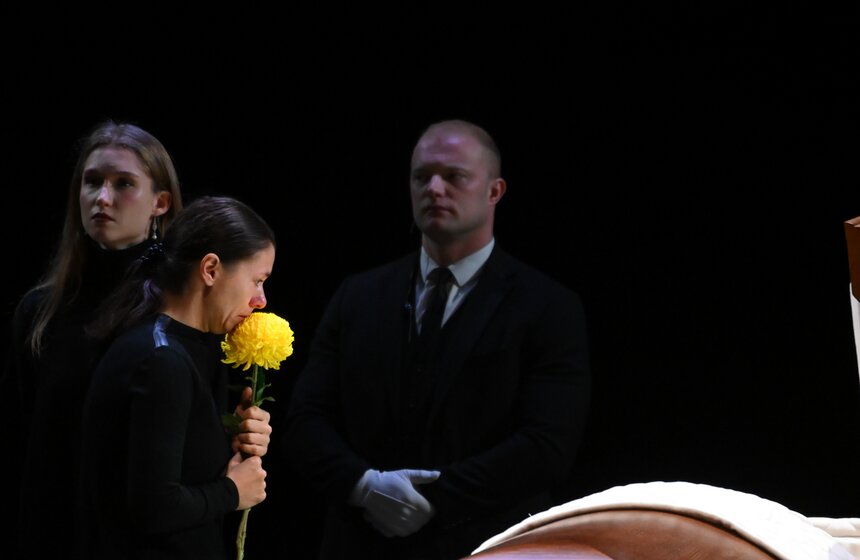 В Москве простились с актером Владимиром Симоновым 28 фото