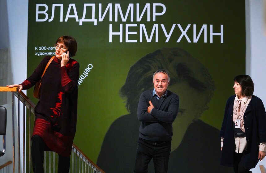 Выставка "Владимир Немухин. Игра в абстракцию" открылась в Москве 26 фото