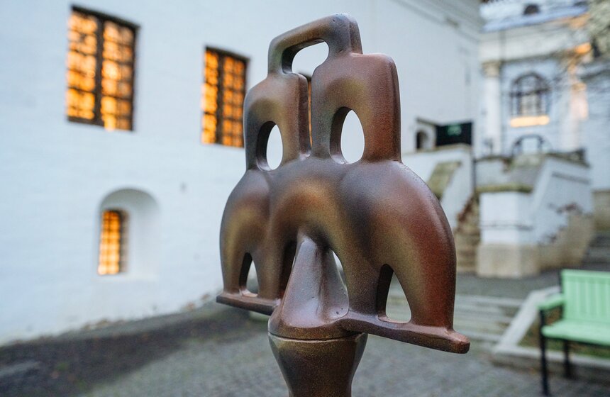 Арт-объект "Энигма" представили в Москве 10 фото