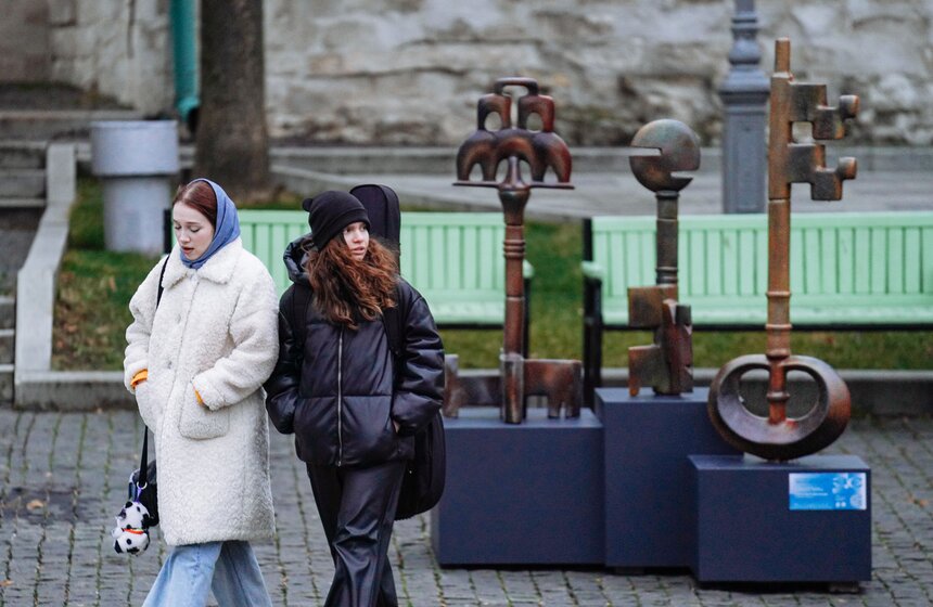 Арт-объект "Энигма" представили в Москве 5 фото