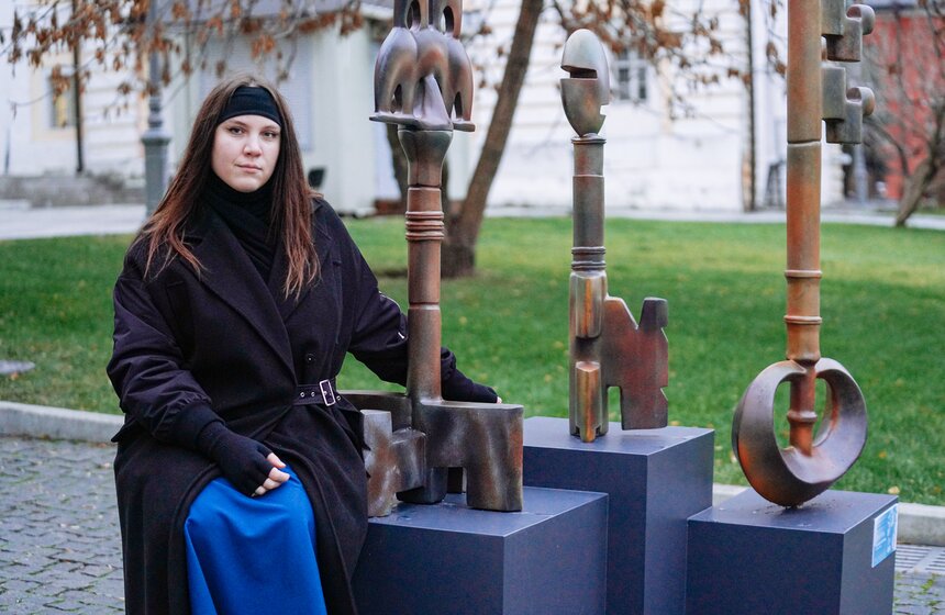 Арт-объект "Энигма" представили в Москве 3 фото