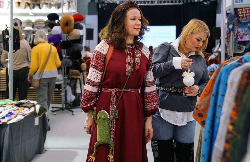 Выставка-ярмарка народных мастеров и дизайнеров "РусАртСтиль" открылась в Москве 5 фото