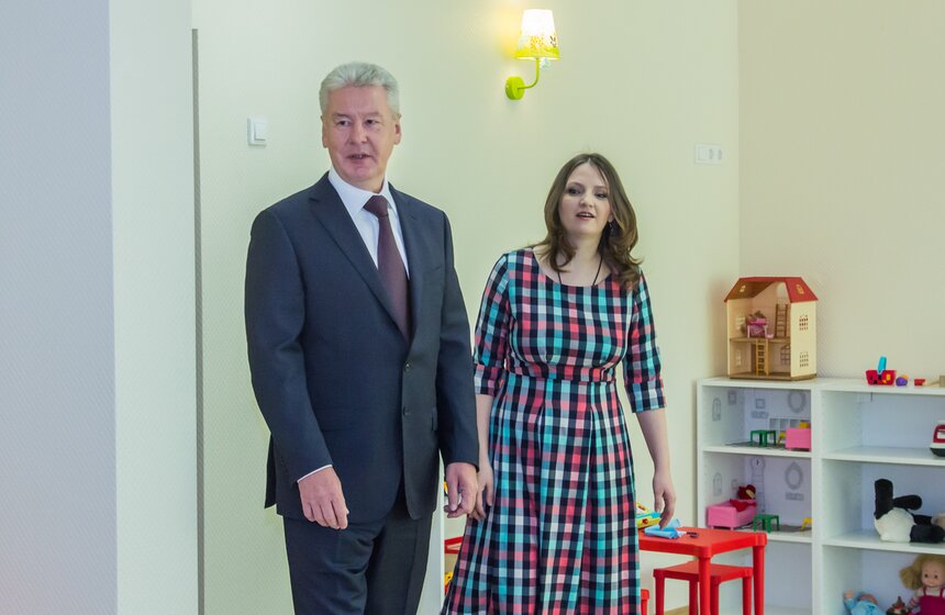 Сергей Собянин посетил детсад, построенный по льготной ставке 6 фото