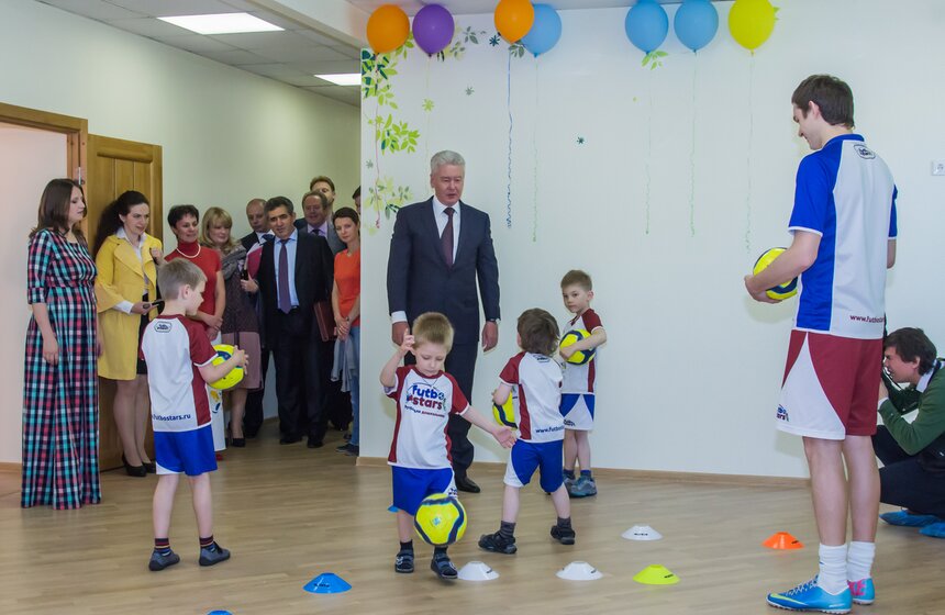 Сергей Собянин посетил детсад, построенный по льготной ставке 13 фото