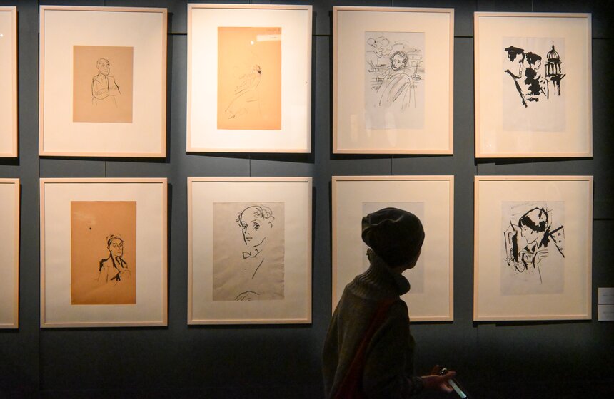 В Москве открылась выставка художника Александра Траугота 15 фото