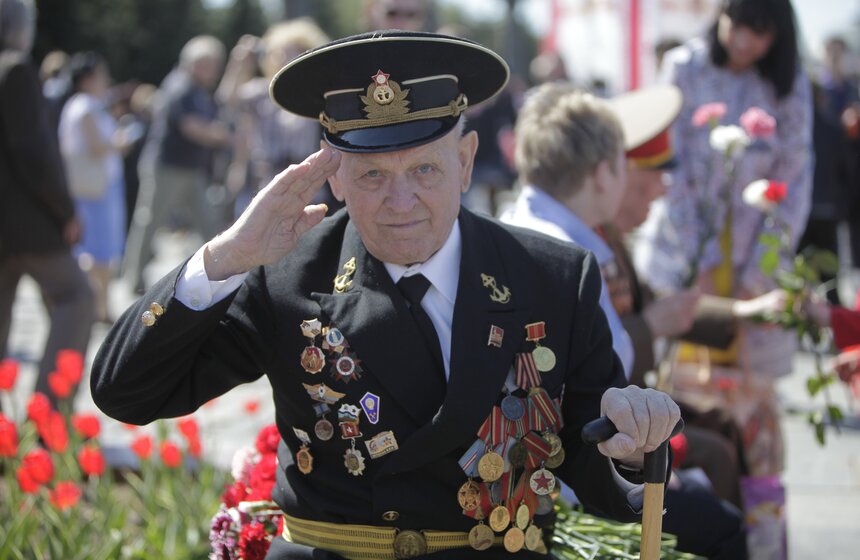 В День Победы на Поклонной горе прошел конный парад 23 фото