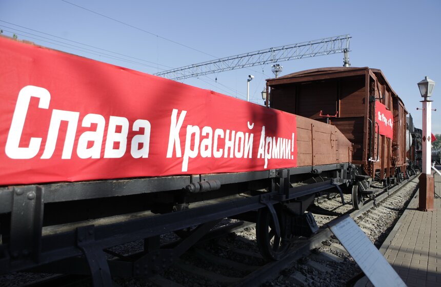 С Рижского вокзала 9 мая отправился "Поезд Победы" 2 фото