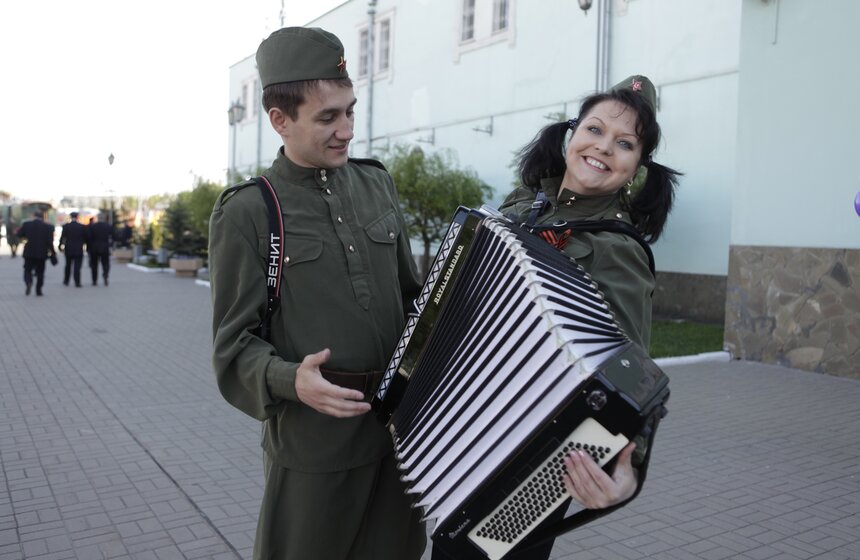 С Рижского вокзала 9 мая отправился "Поезд Победы" 1 фото