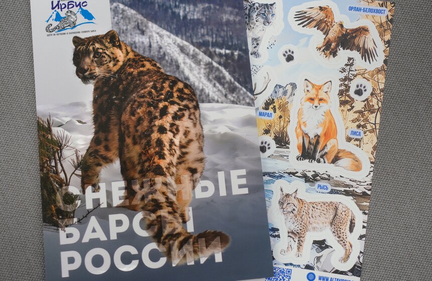 Каталог "Снежные барсы России" представили в Московском зоопарке 2 фото