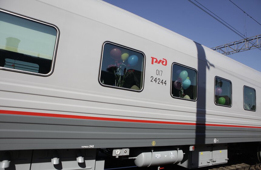 С Рижского вокзала 9 мая отправился "Поезд Победы" 16 фото