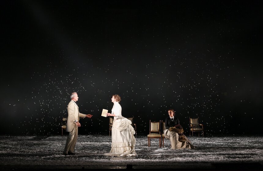 Премьера спектакля "Анна Каренина" состоялась в Малом театре в Москве 29 фото