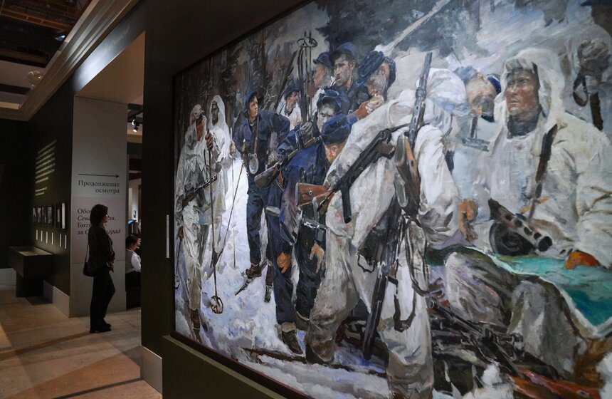 Выставка "Великая Победа. Россия – Моя история" открылась в "Манеже" 22 фото