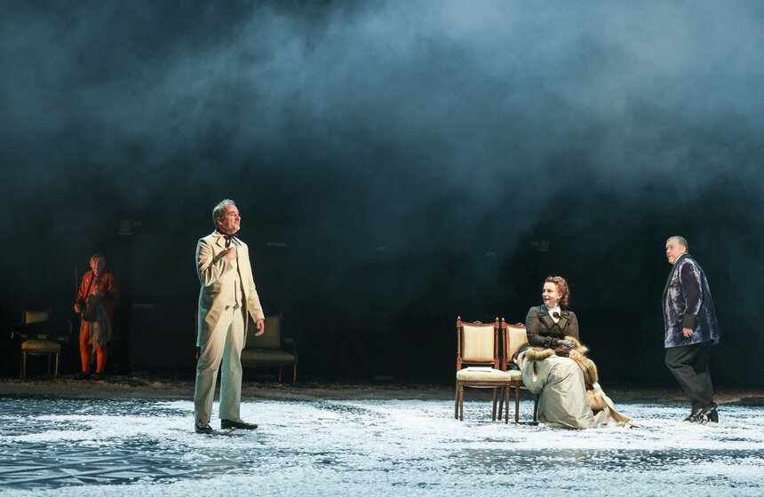 Премьера спектакля "Анна Каренина" состоялась в Малом театре в Москве 26 фото