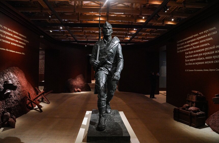 Выставка "Великая Победа. Россия – Моя история" открылась в "Манеже" 39 фото