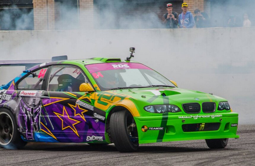 В столице прошло открытие автосезона Russian Drift Series 2014 8 фото